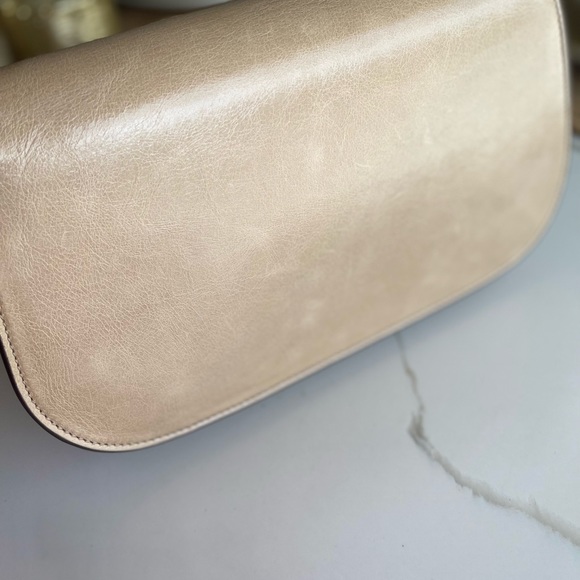 Tory Burch Miller Glazed Leather Clutch - Picture 7 of 16